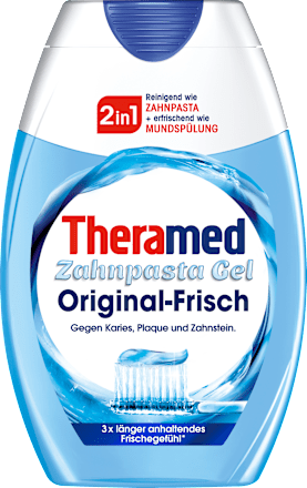 TheramedZahnpasta Gel Original-Frisch 2in1, 75 ml
