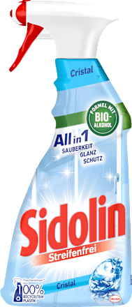 SidolinGlasreiniger Cristal 3in1, 500 ml