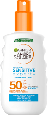 Garnier Ambre SolaireSonnenspray sensitive expert+, LSF 50+, 150 ml
