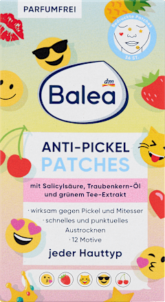 BaleaAnti Pickel Patches bedruckt, 36 St