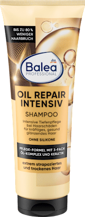 Balea PROFESSIONALShampoo Oil Repair Intensiv, 250 ml