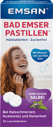 EmsanPastillen Halstabletten mit Salbei, 30 StMedizinprodukt