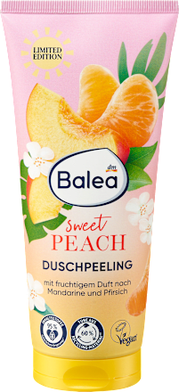 BaleaKörperpeeling Sweet Peach, 200 ml