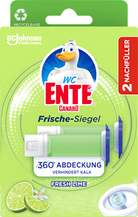 WC-EnteWC-Reiniger Frische-Siegel Limone Nachfüllpack 2 St, 72 ml