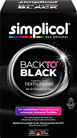 SimplicolTextilfarbe Back to Black Farberneuerung, 400 g