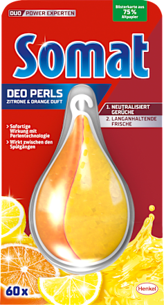 SomatSpülmaschinen-Deo Duo-Perls Zitrone & Orange, 1 St