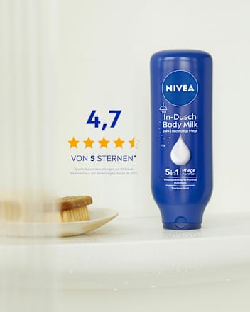 NIVEA Körpermilch Intensive Feuchtigkeit 72H – Mit Hyaluron & Mandelöl Für Trockene Haut, 400 Ml