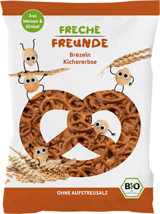 Freche FreundeKindersnack Freche Brezeln Kichererbse, 75 g
