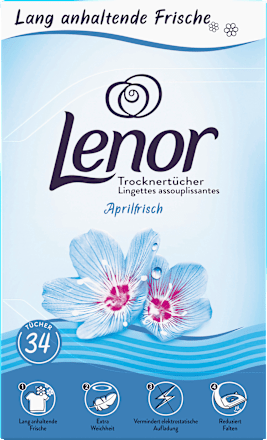 LenorTrocknertücher Aprilfrisch, 34 St