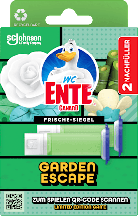 WC-EnteWC-Reiniger Frische-Siegel Garden Escape Nachfüllpack 2 St, 72 ml