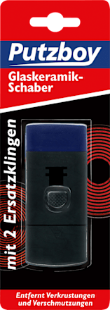 PutzboyCeranfeldschaber + 2 Ersatzklingen, 1 St