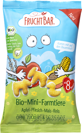 FruchtBarBabysnack Farmtiere, ab dem 8. Monat, 20 g