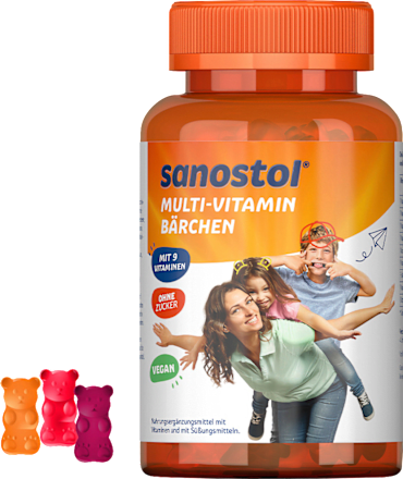 SanostolMulti-Vitamin Bärchen 60 St, 120 gNahrungsergänzungsmittel