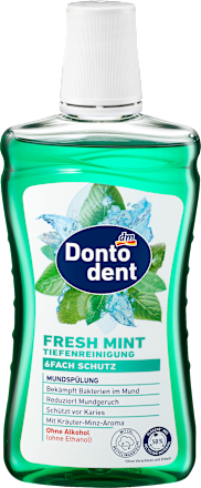 DontodentMundspülung Fresh Mint Tiefenreinigung, 500 ml