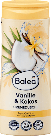BaleaCremedusche Vanille & Kokos, 300 ml