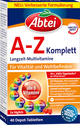 AbteiA-Z Komplett Tabletten 40 St, 46 gNahrungsergänzungsmittel