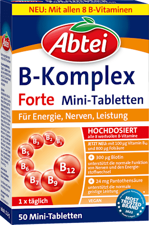 AbteiVitamin B Komplex forte Tabletten 50 St, 11,6 gNahrungsergänzungsmittel