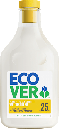 ECOVERWeichspüler Gardenie & Vanille, 25WL, 750 ml