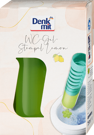 DenkmitWC Reiniger Gel Stempel Lemon 1 St, 75 ml