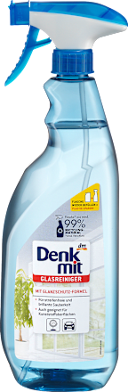 DenkmitGlasreiniger mit Glanzschutz-Formel, 1 l