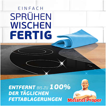 Meister ProperKüchenreiniger Fettentferner Orange, 800 ml