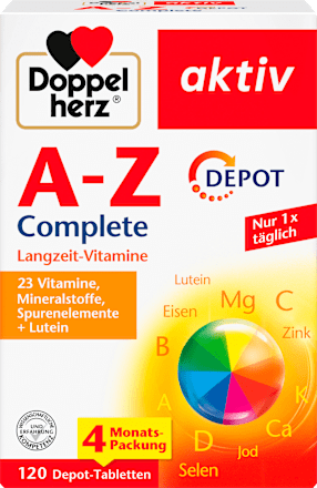 DoppelherzA-Z Depot Tabletten 120 St, 178,8 gNahrungsergänzungsmittel
