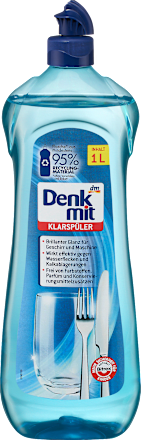 DenkmitKlarspüler Brillanter Glanz, 1 l