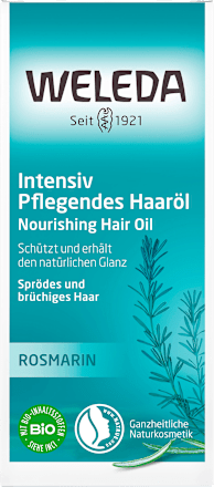 Haaröl Mit Rosmarin – 100 Ml, Fördert Wachstum, Stärkt Haarwurzeln, Natürliche Formel, Made In Italy
