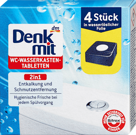 DenkmitWC Wasserkasten Tabs, 4 St