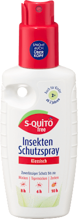 S-QUiTO freeInsektenschutzspray klassisch, 100 mlBiozidprodukt