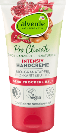 alverde NATURKOSMETIKHandcreme Granatapfel & Karitébutter, 75 ml