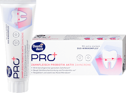 DontodentZahnpasta PRO+ Zahnfleisch Probiotik Aktiv, 75 ml