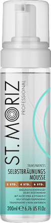 St. MorizSelbstbräuner Mousse transparent, 200 ml