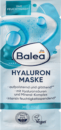 BaleaGesichtsmaske Hyaluron (2x8 ml), 16 ml