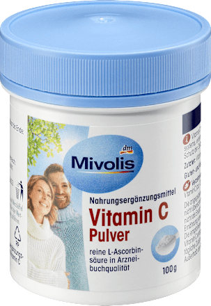 MivolisVitamin C Pulver, 100 gNahrungsergänzungsmittel