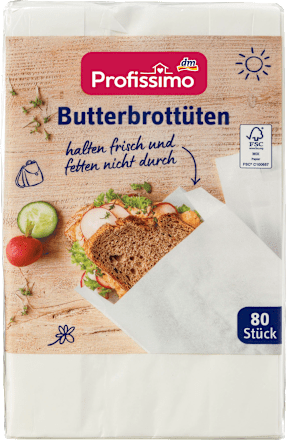 ProfissimoButterbrotpapiertüten, 80 St