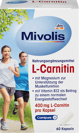 MivolisL-Carnitin Kapseln, 60 St, 59 gNahrungsergänzungsmittel