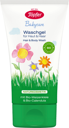 TöpferBaby Waschgel Haut & Haar Babycare, 150 ml