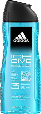 adidasDuschgel Men Ice Dive 3in1, 400 ml