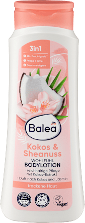BaleaWohlfühl Bodylotion Kokos & Sheanuss, 400 ml