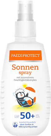 PAEDIPROTECTSonnenspray LSF 50+, parfümfrei, 150 ml