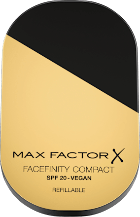 MAX FACTORFoundation Facefinity Compact LSF 20, 031 Warm Porcelain nachfüllbar, 10 g