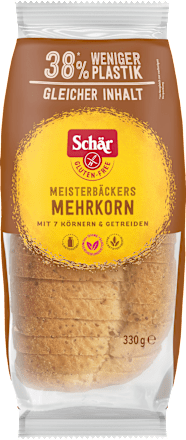 SchärBrot, Meisterbäckers Mehrkorn (12 Stück), glutenfrei, 330 g