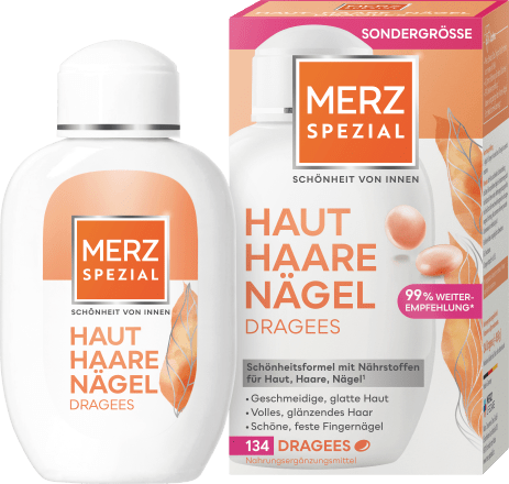 Merz SpezialHaut Haare Nägel Dragees 134 St, 89,6 gNahrungsergänzungsmittel
