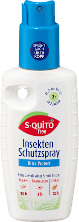 S-QUiTO freeInsektenschutzspray ultra protect, 100 mlBiozidprodukt