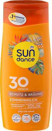 SUNDANCESonnenmilch Schutz & Bräune, LSF 30, 200 ml