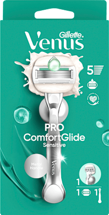Gillette VenusRasierer, Pro Comfortglide Sensitive, 1 St