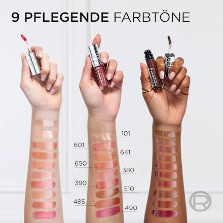 L'ORÉAL PARiS Lippenöl Plump Ambition 380 Rouge In Love, 5 ml dauerhaft