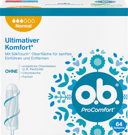 o.b.Tampons ProComfort Normal, 64 St