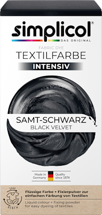 SimplicolTextilfarbe Samt Schwarz, 1 St